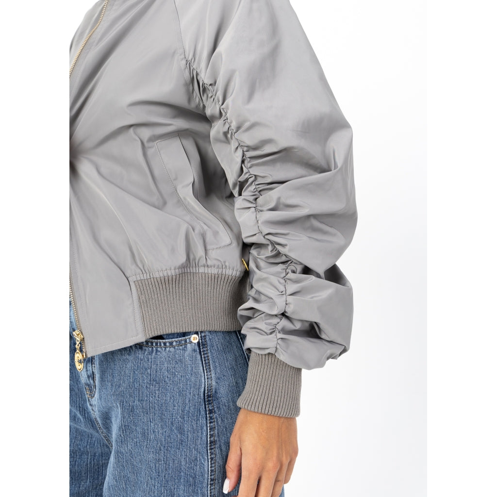 Coster Copenhagen - Short bomber jacket - Light olive