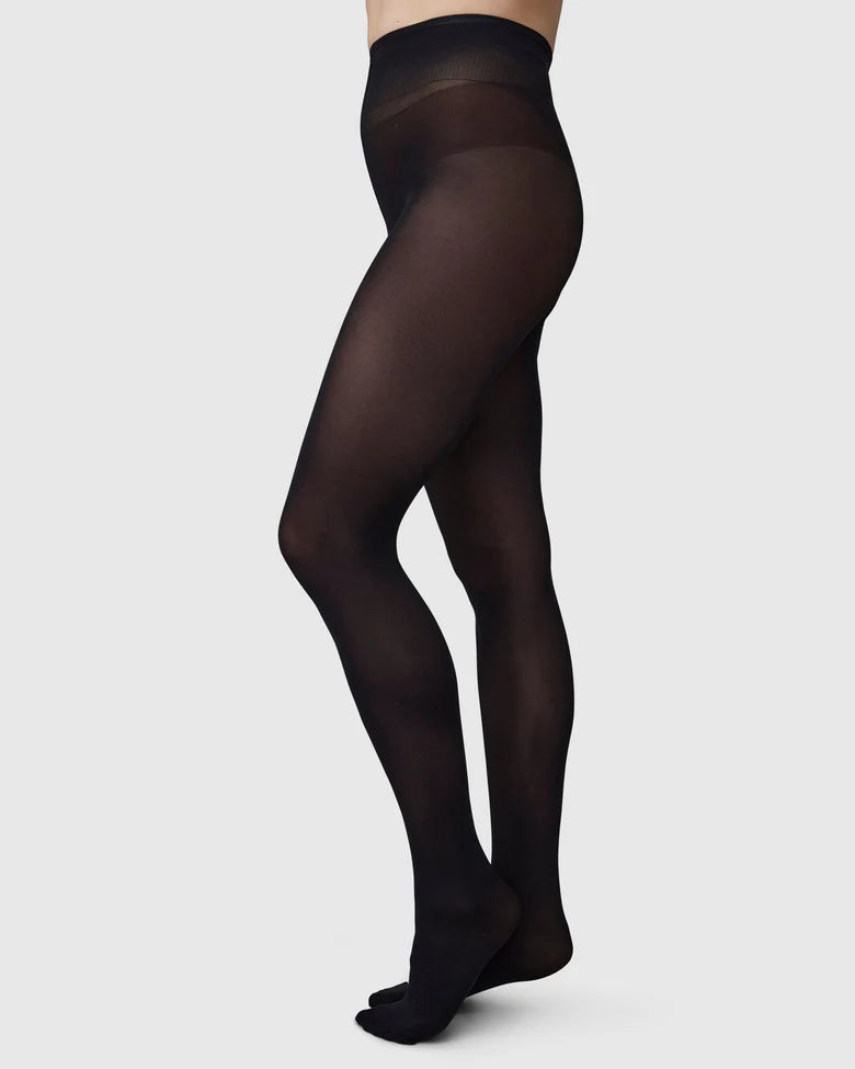 Swedish Stockings - Olivia Preium Tights 60 DEN - Black