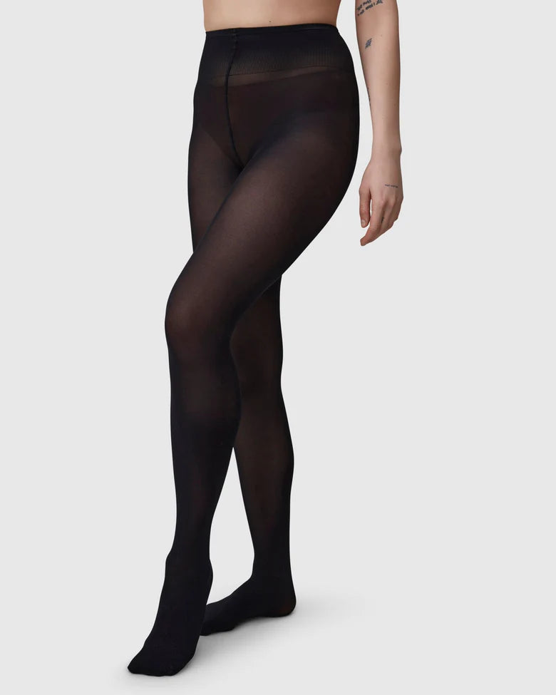Swedish Stockings - Olivia Preium Tights 60 DEN - Black