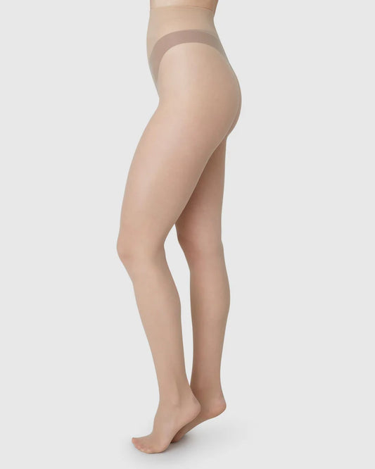 Swedish Stockings - 2-Pack Elin Premium Tights 20 DEN - Nude Light