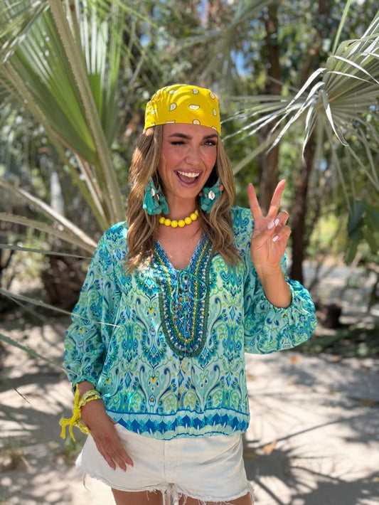 VALERY VAIN - Bianca Top - Curaçao