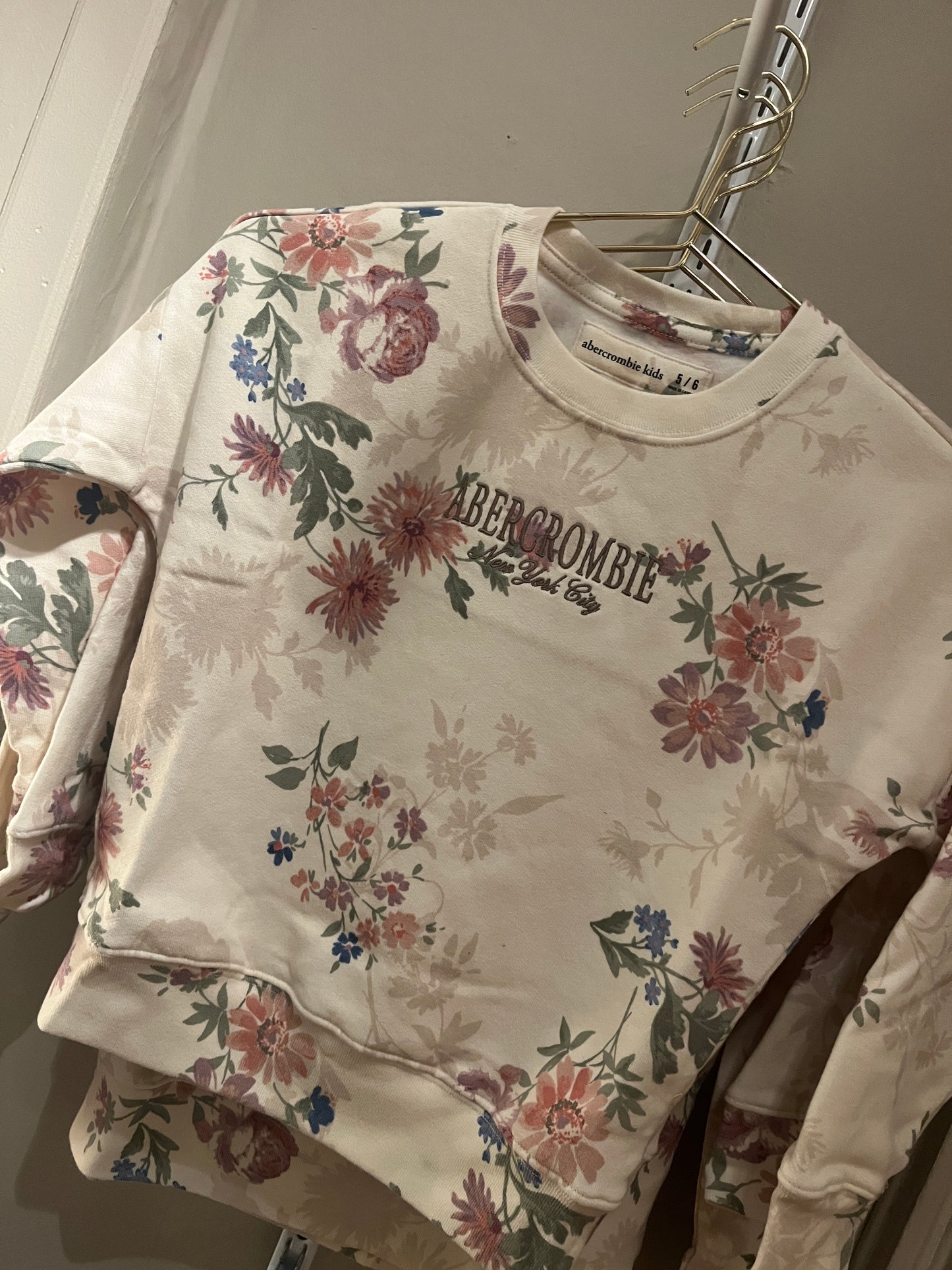 ANF Floral Crew - Buttercream