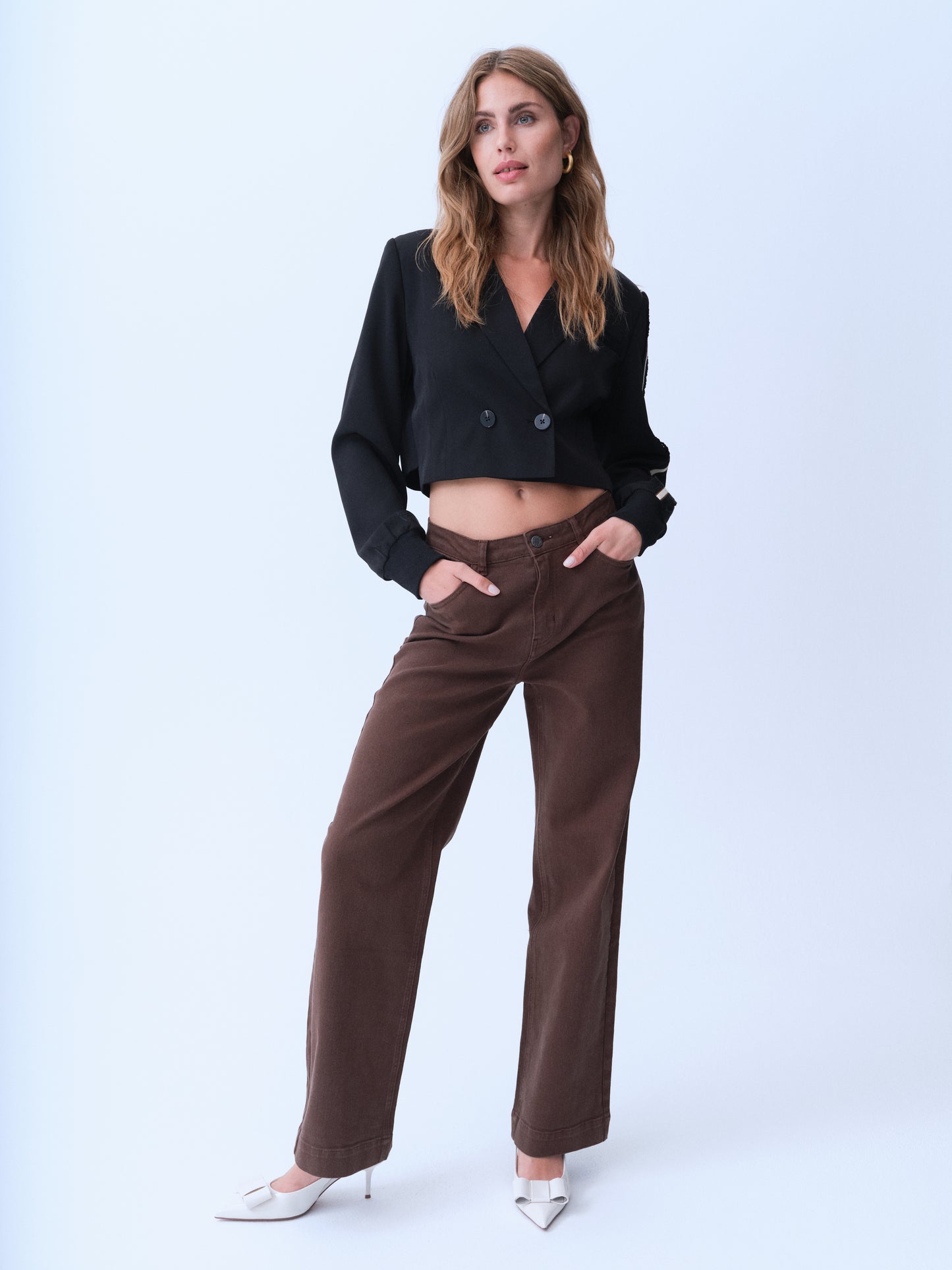 MirlaGO Jeans - Brown