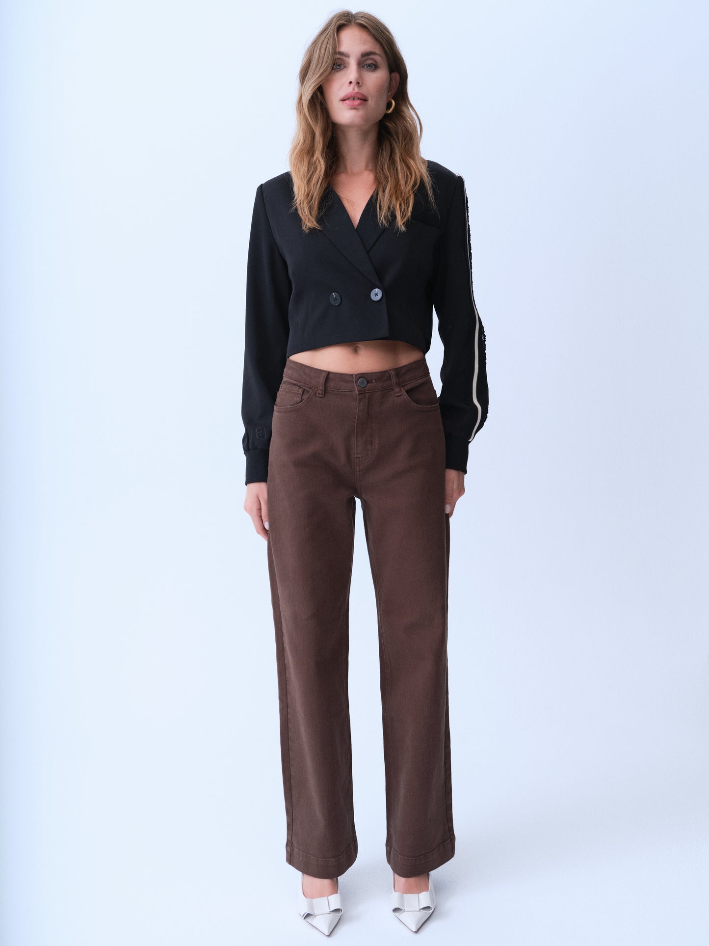 MirlaGO Jeans - Brown