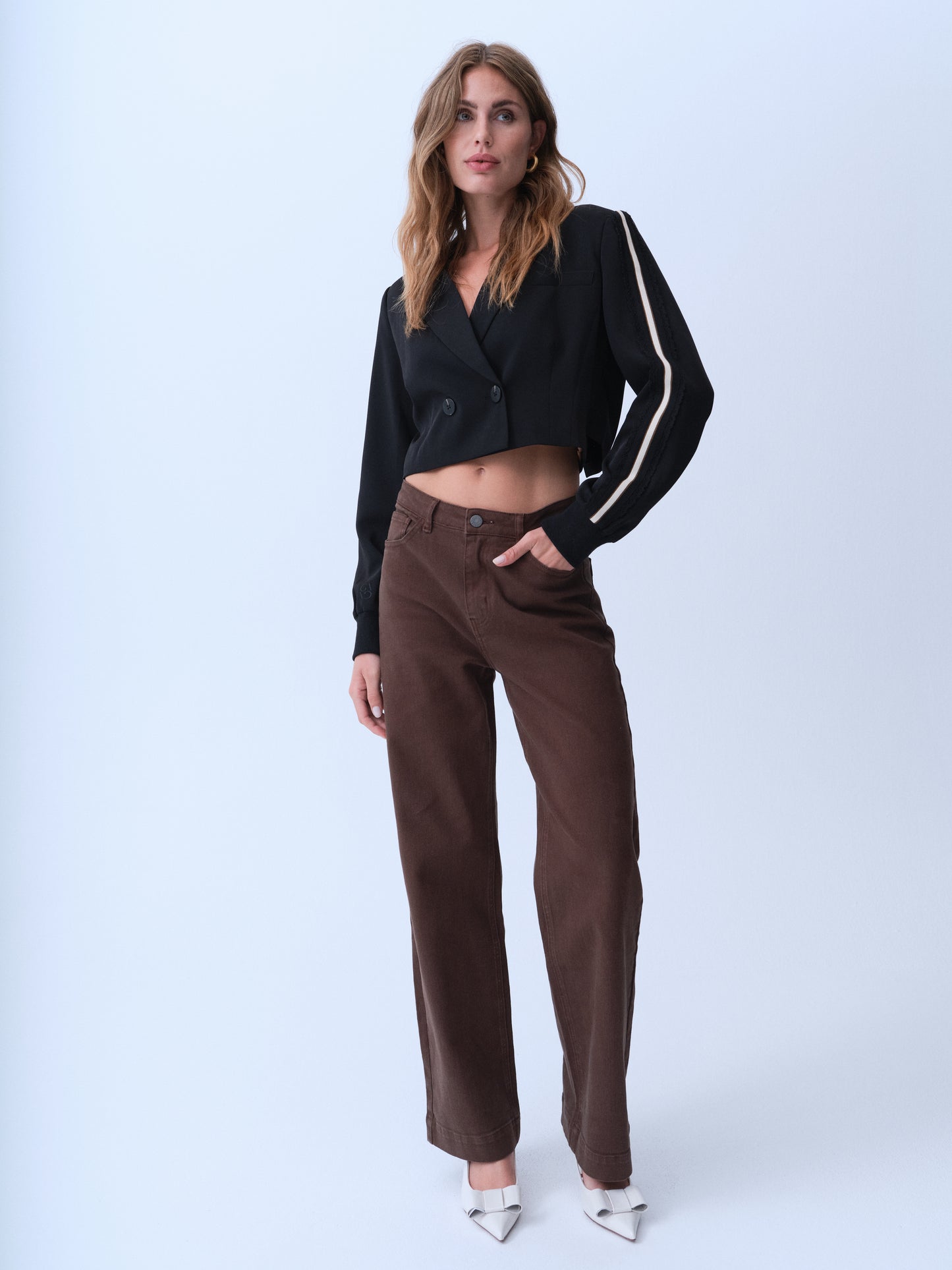 MirlaGO Jeans - Brown