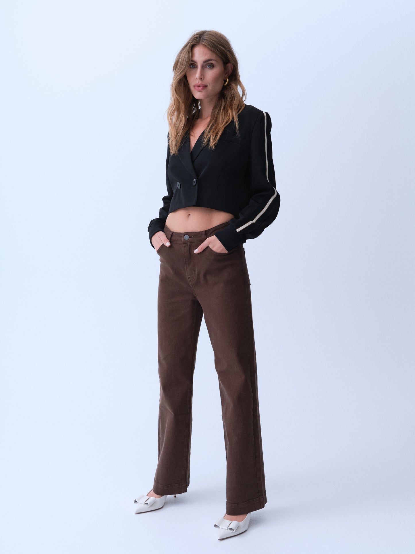 MirlaGO Jeans - Brown