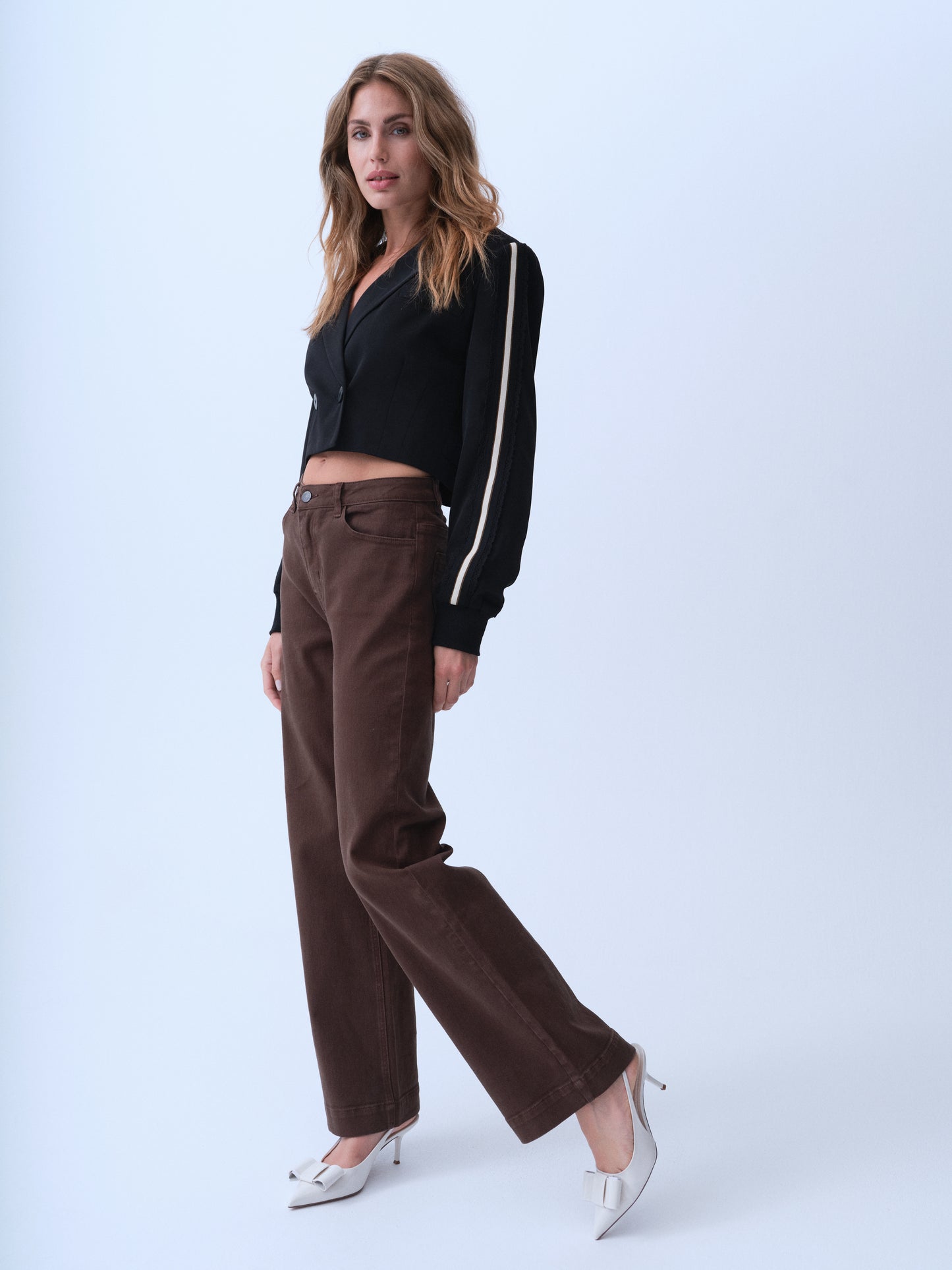 MirlaGO Jeans - Brown
