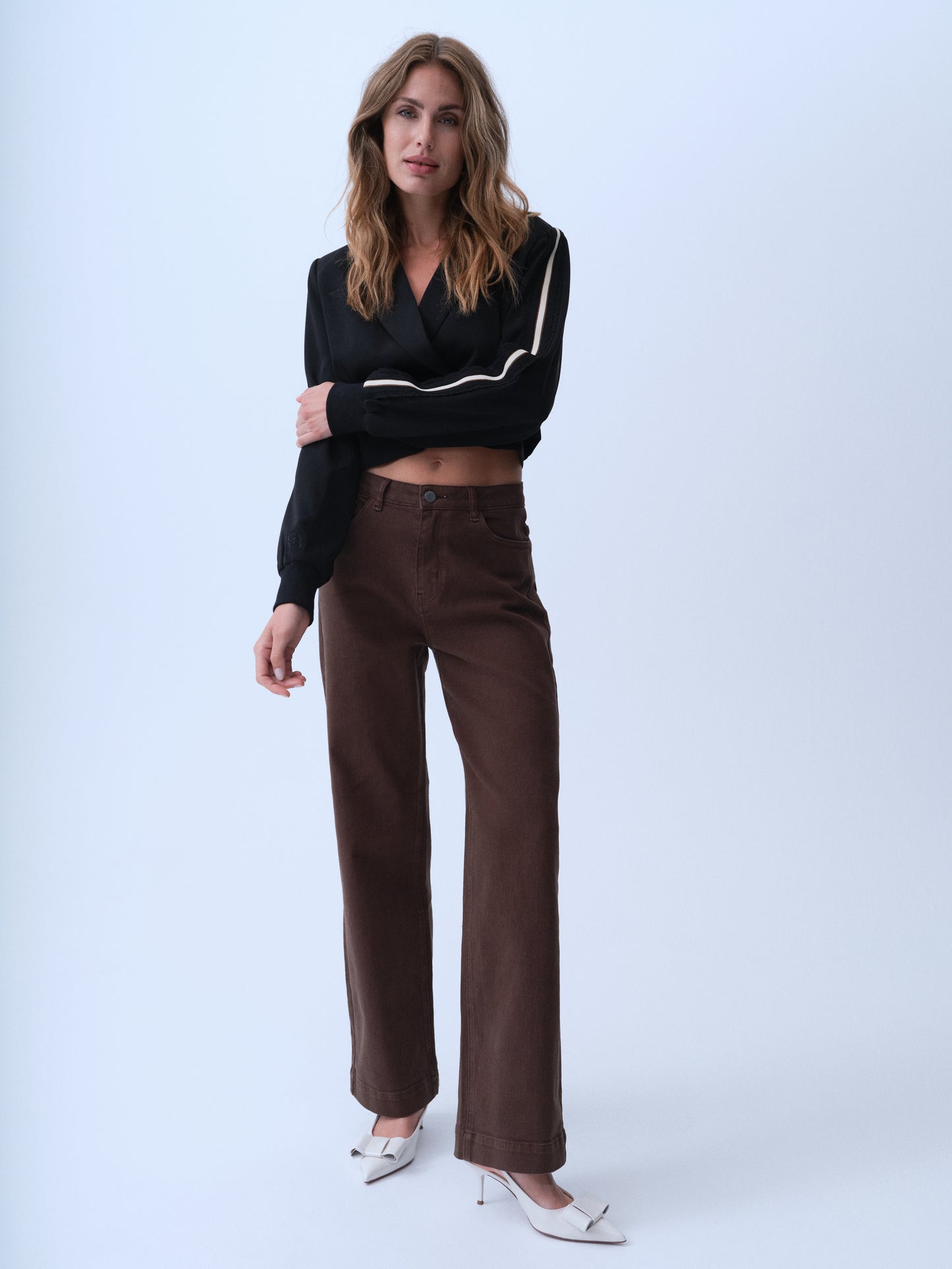 MirlaGO Jeans - Brown