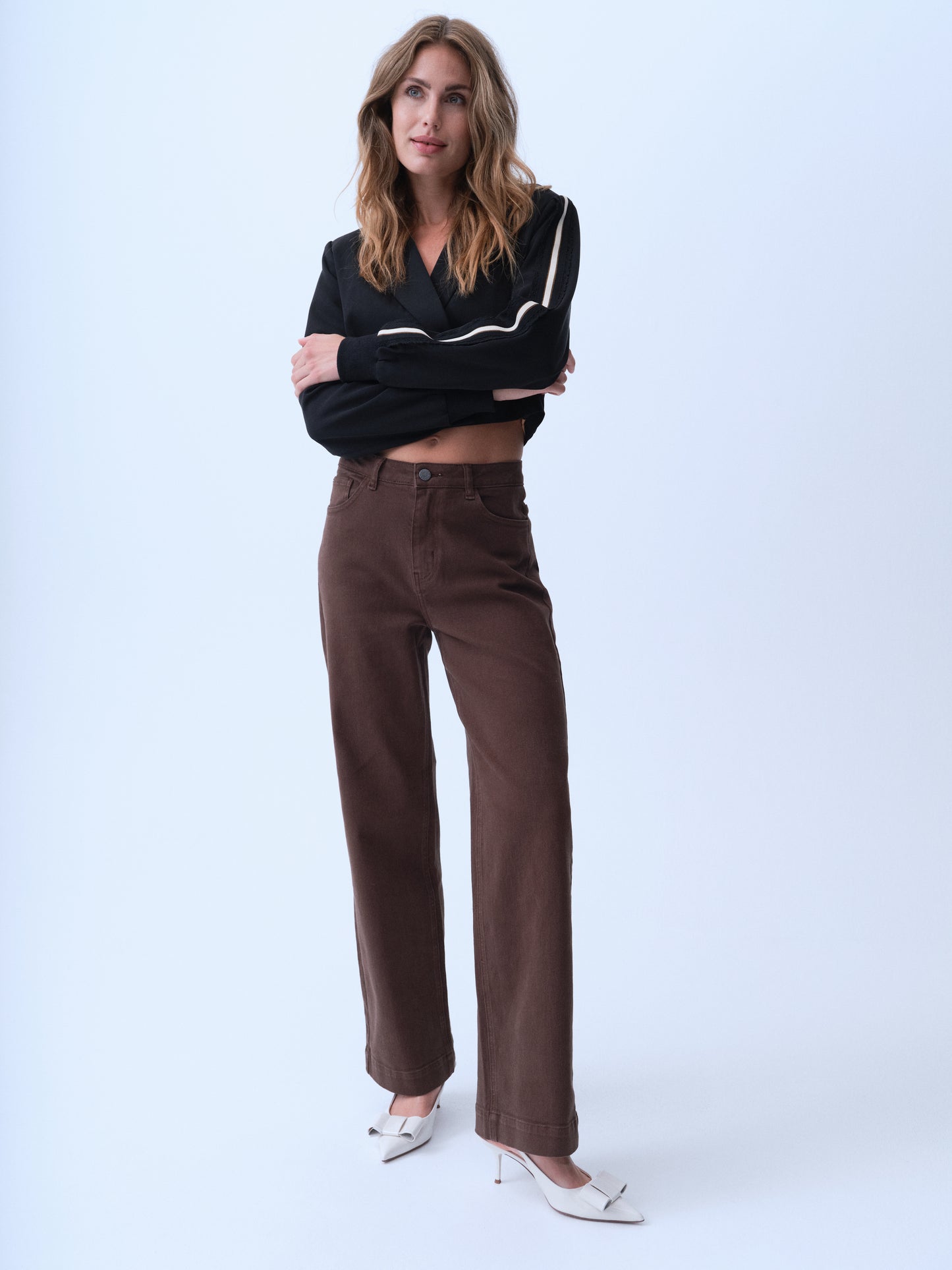 MirlaGO Jeans - Brown