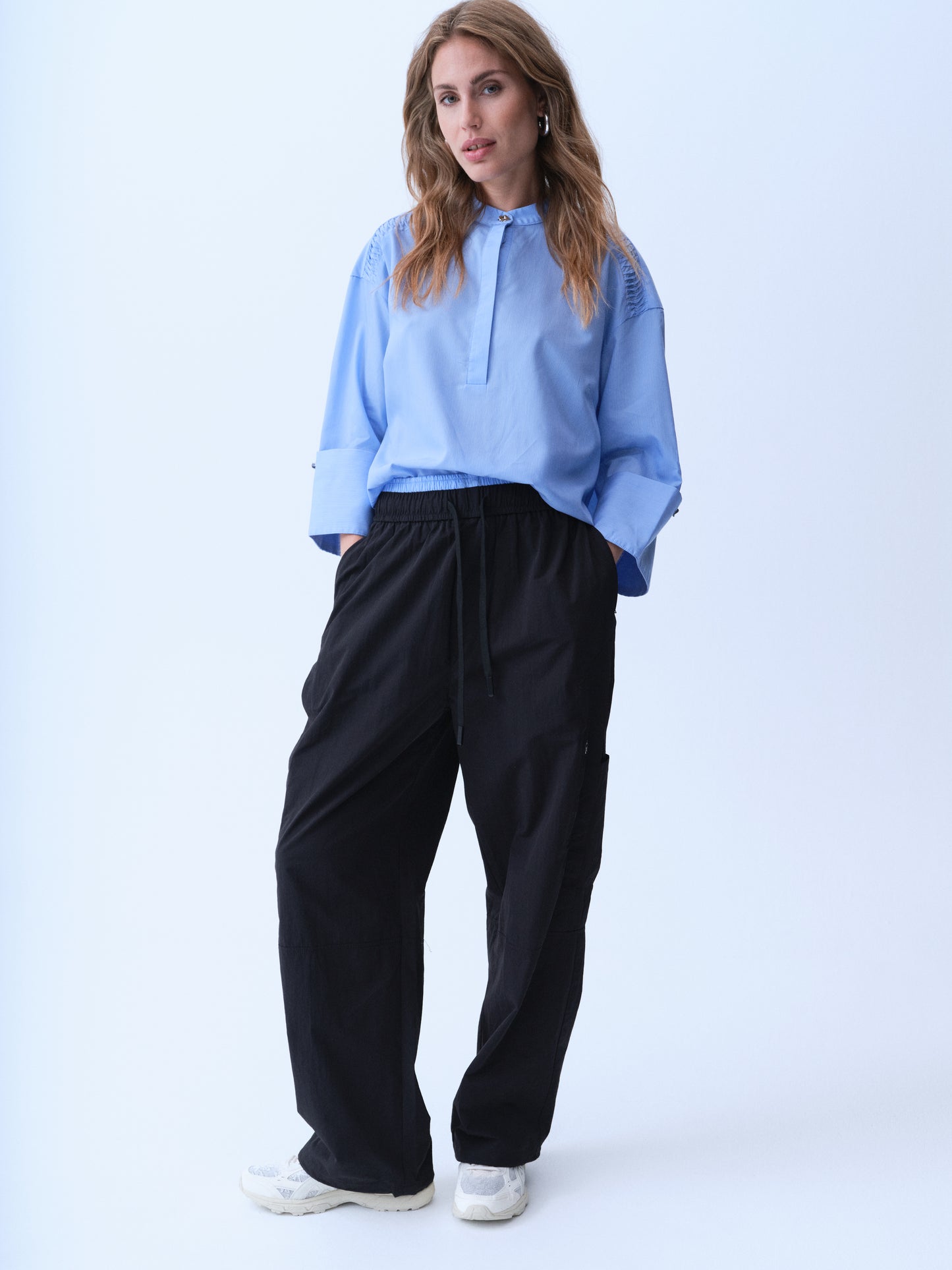 GOSSIA - RoselilleGO Blouse - Blue Striped