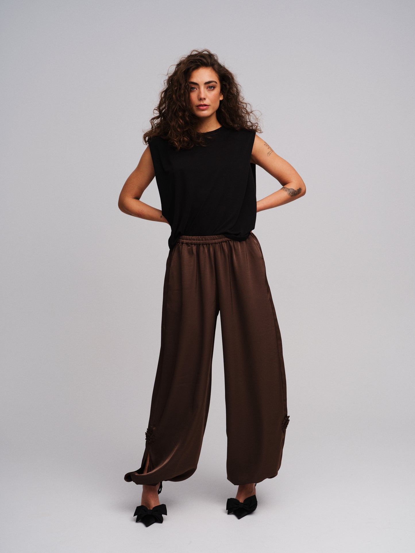GOSSIA - FreyaGO Pants - Chocolate