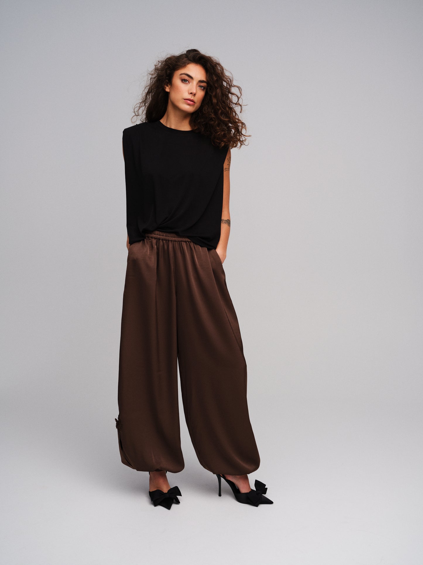 GOSSIA - FreyaGO Pants - Chocolate
