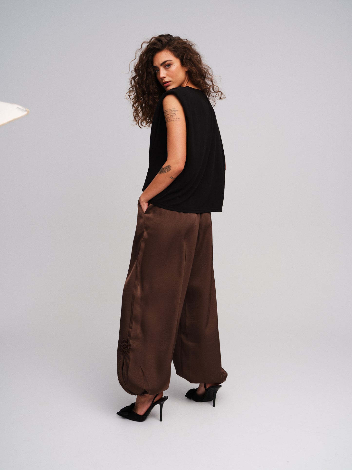 GOSSIA - FreyaGO Pants - Chocolate