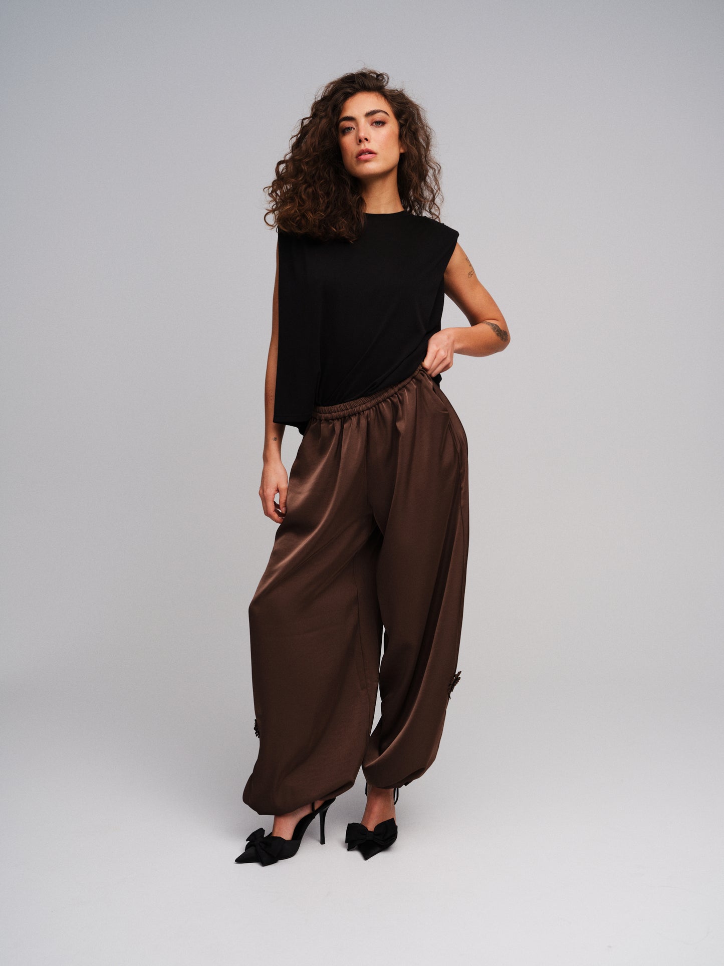 GOSSIA - FreyaGO Pants - Chocolate
