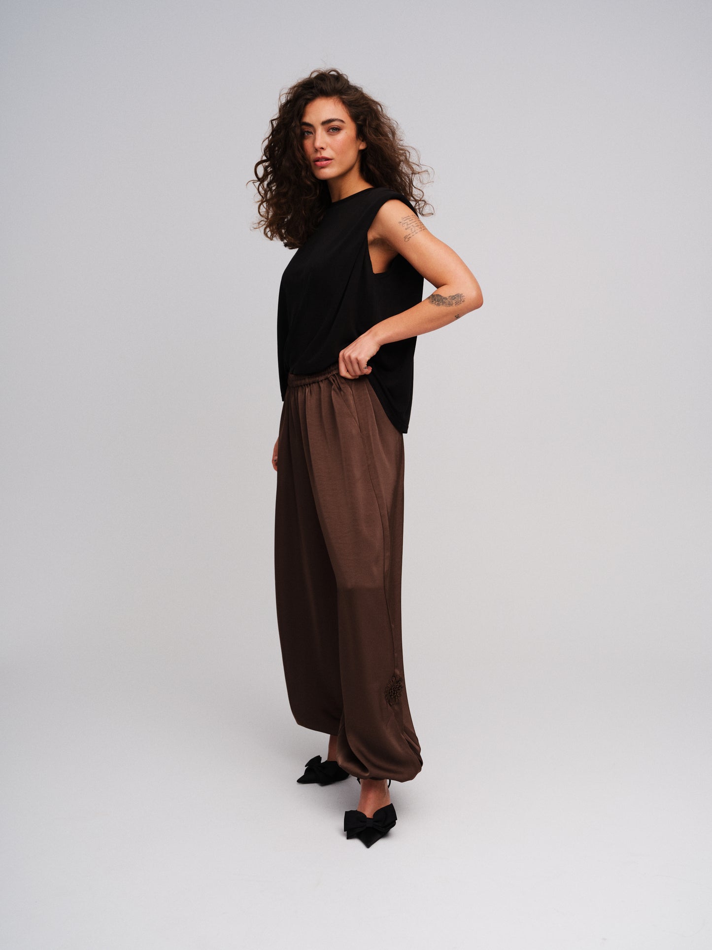 GOSSIA - FreyaGO Pants - Chocolate