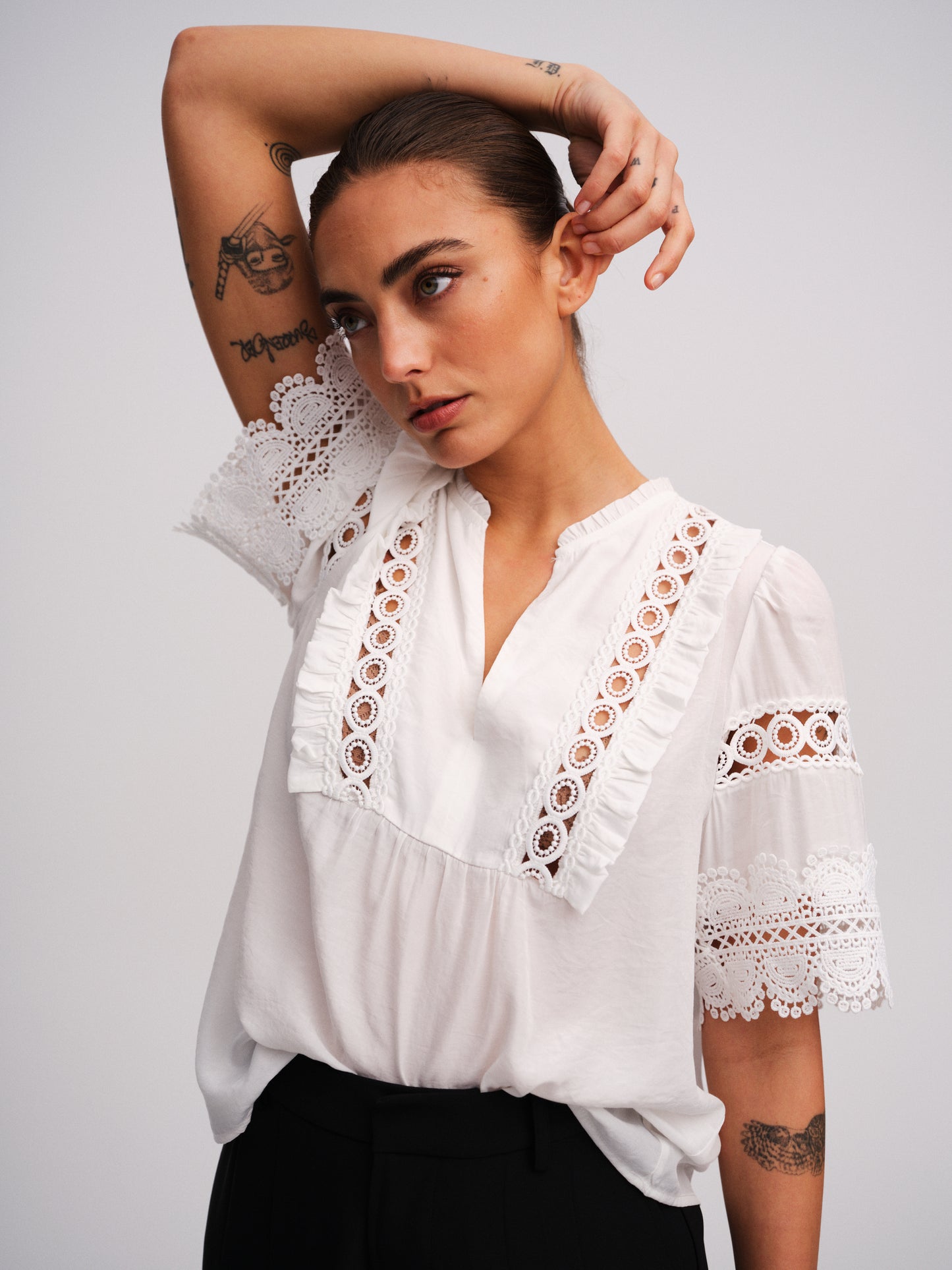 GOSSIA - ZelineGO Blouse - Off-white