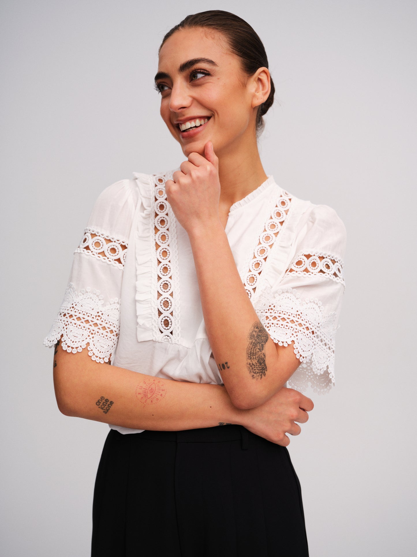 GOSSIA - ZelineGO Blouse - Off-white