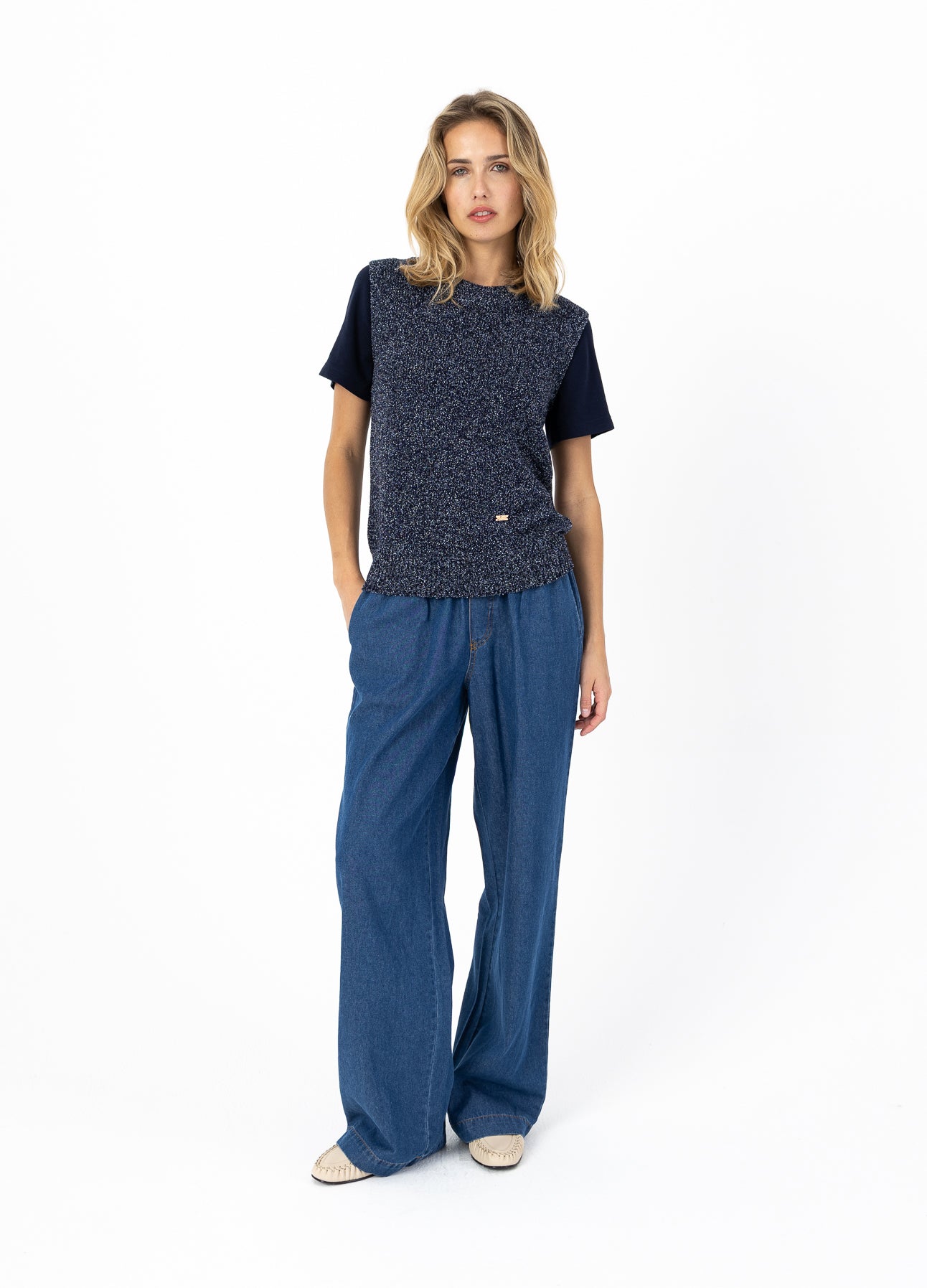 Coster Copenhagen - ELLIS denim pants - Sille fit - denim blue