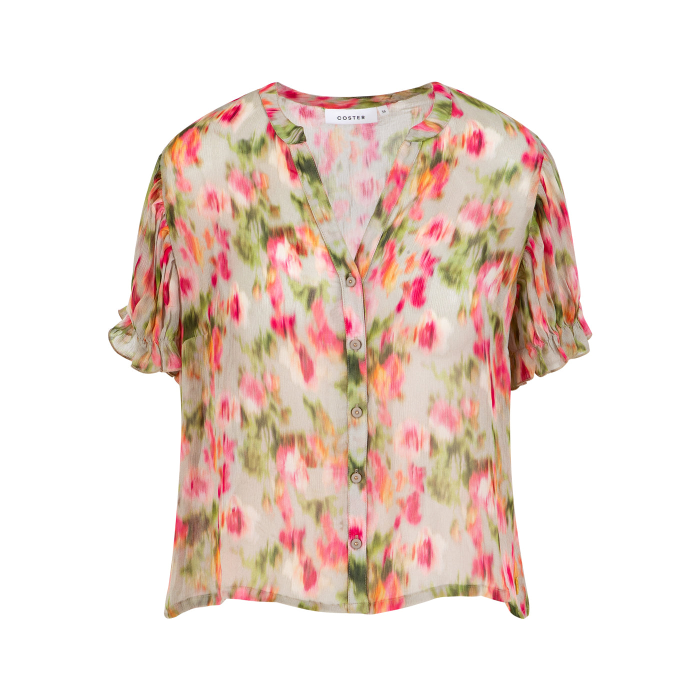 COSTER COPENHAGEN - Top in floral fade print