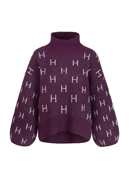 HÉST - FAM Sweater Short - Potent Purple