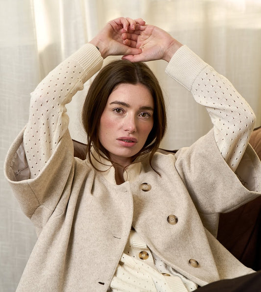 WOOLI STUDIO JACKET - Oat