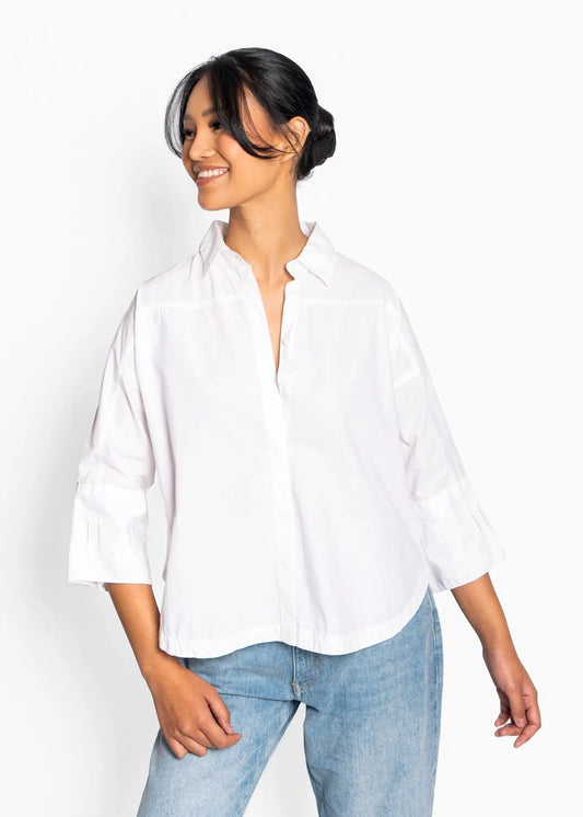 HÉST- Arya Shirt - White Alyssum