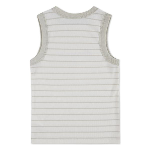 ABERCROMBIE & FITCH - Essential High neck tank - Jet Stream
