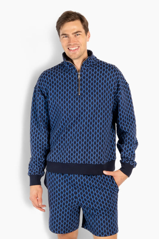 HÉST - ABRAMO Sweatshirt - Navy Blazer