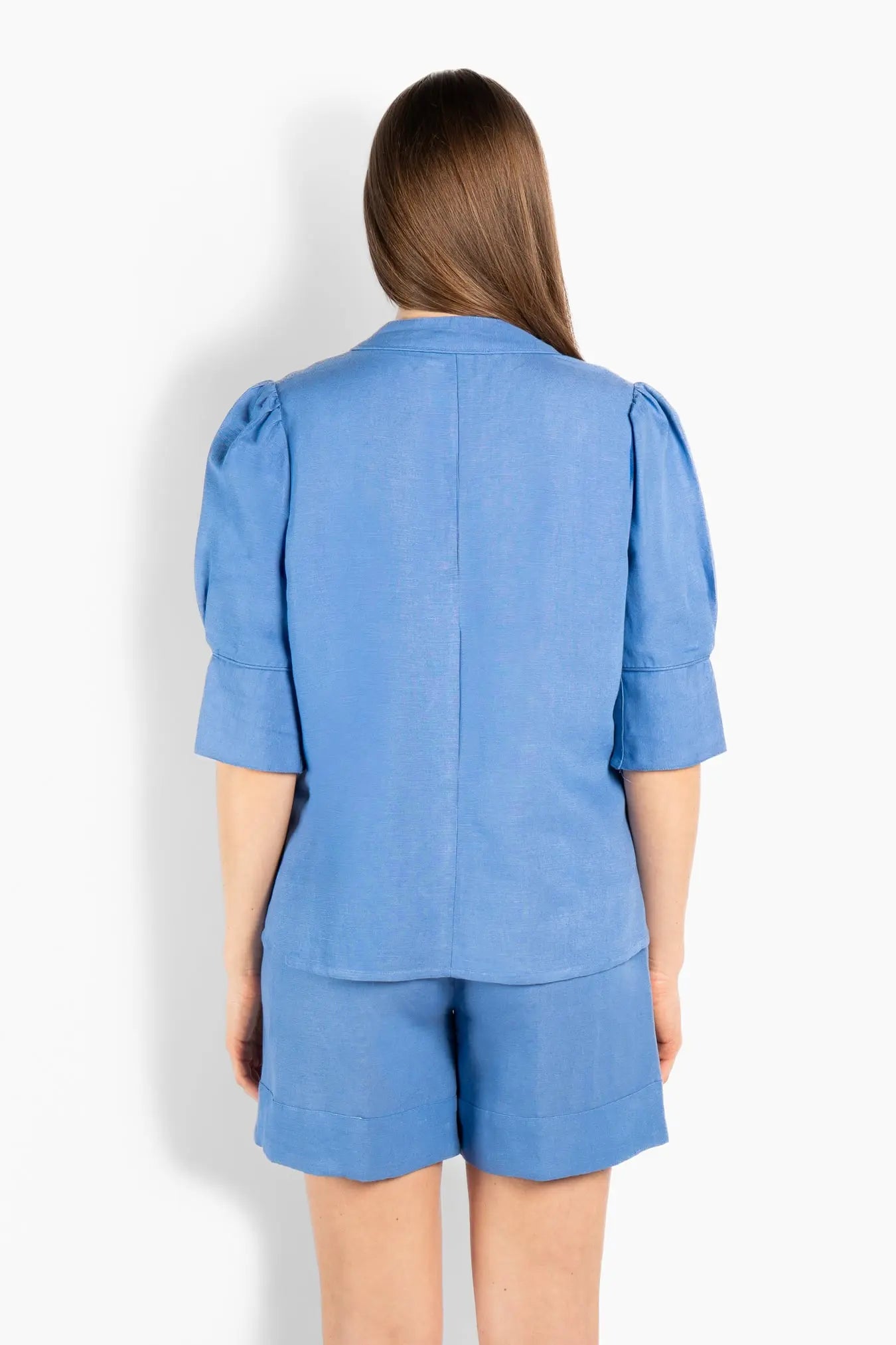 HÉST - TILLI Blouse - Blue Yonder