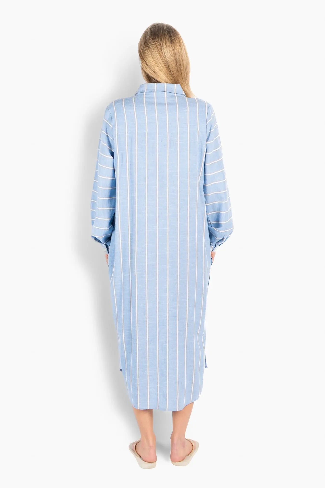 HÉST - BELLA Dress - Blue Yonder