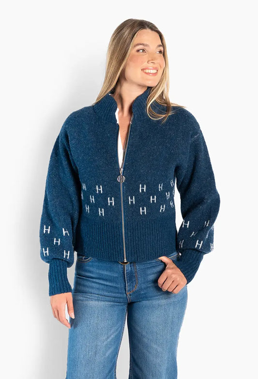 HÉST - Märtha Short Jacket - Poseidon