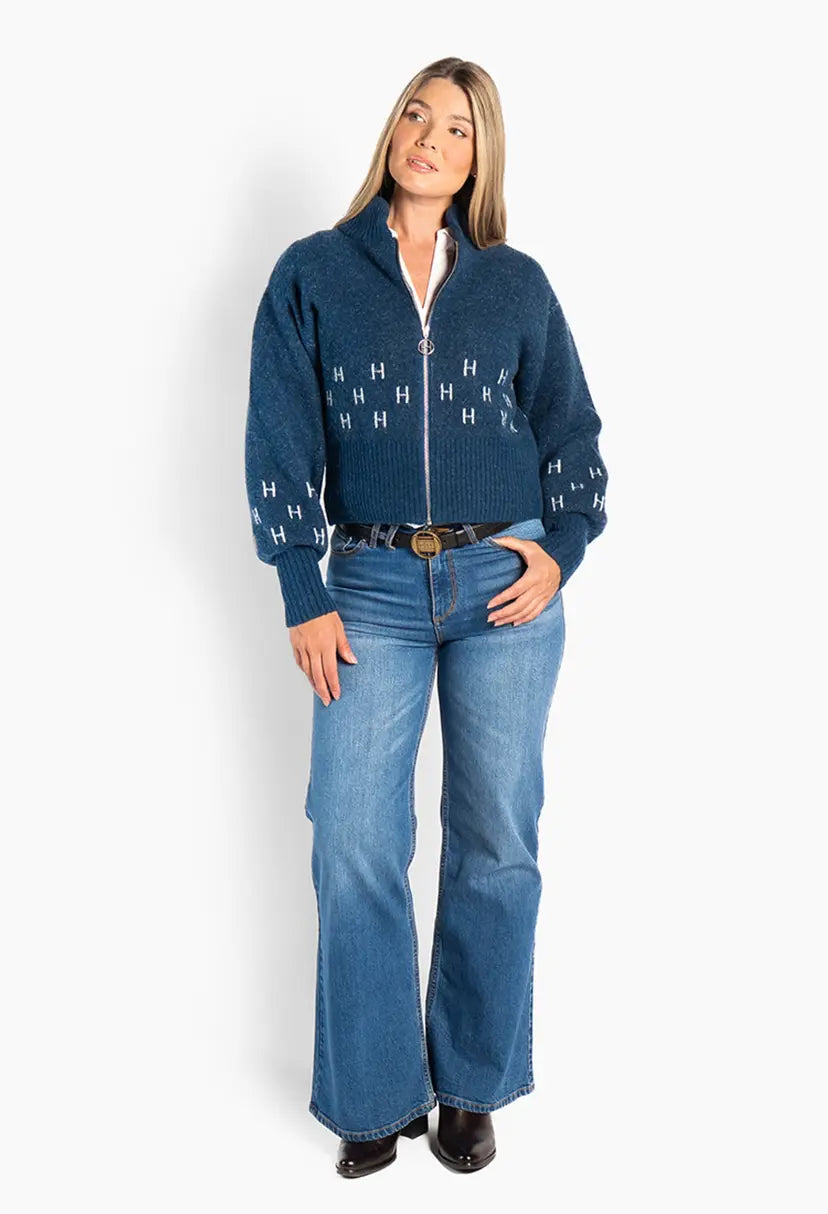 HÉST - Märtha Short Jacket - Poseidon