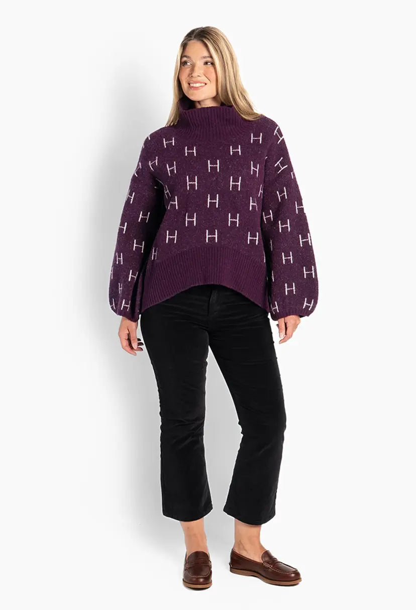 HÉST - FAM Sweater Short - Potent Purple