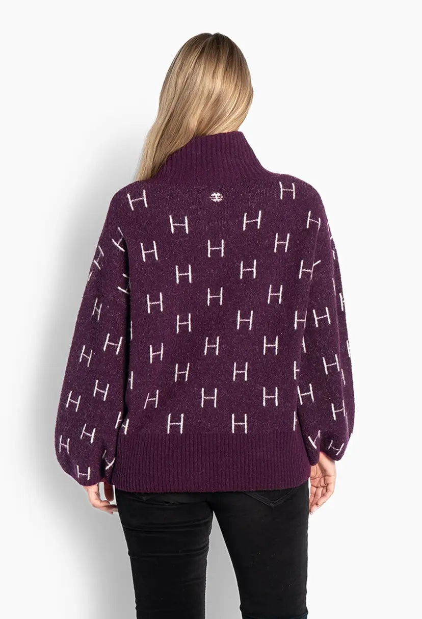 HÉST - FAM Sweater Short - Potent Purple