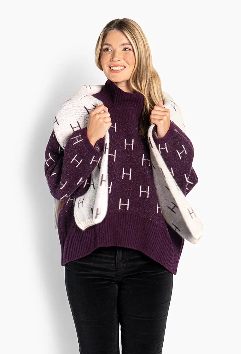 HÉST - FAM Sweater Short - Potent Purple