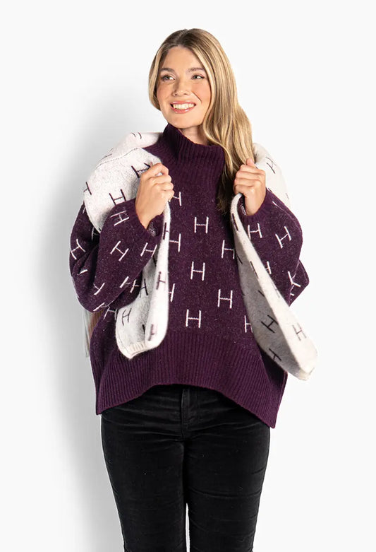 HÉST - FAM Sweater Short - Potent Purple