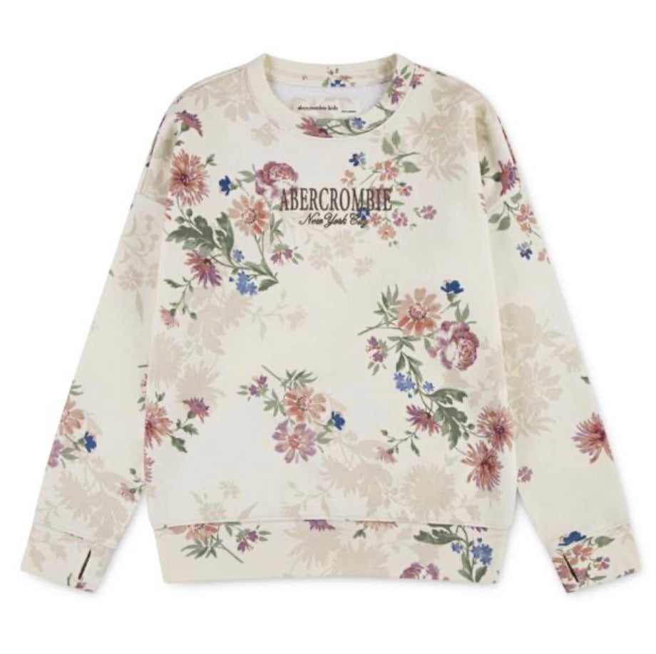 ANF Floral Crew - Buttercream