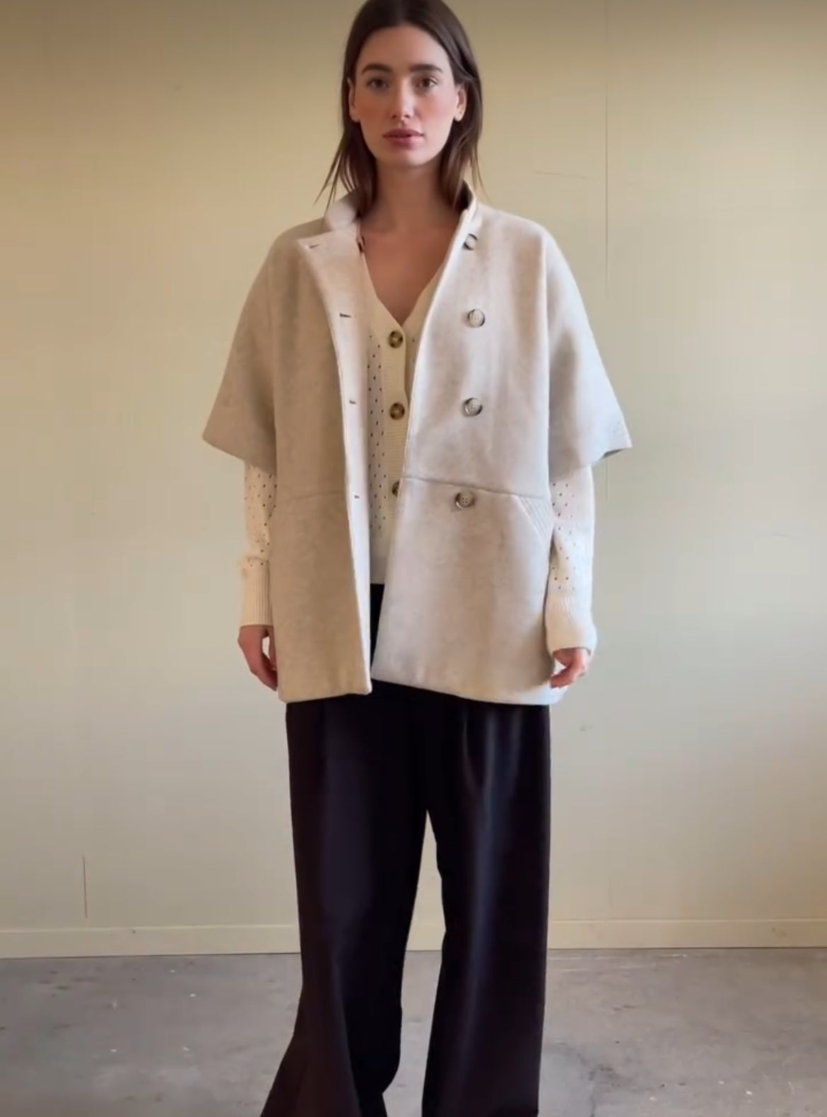 WOOLI STUDIO JACKET - Oat