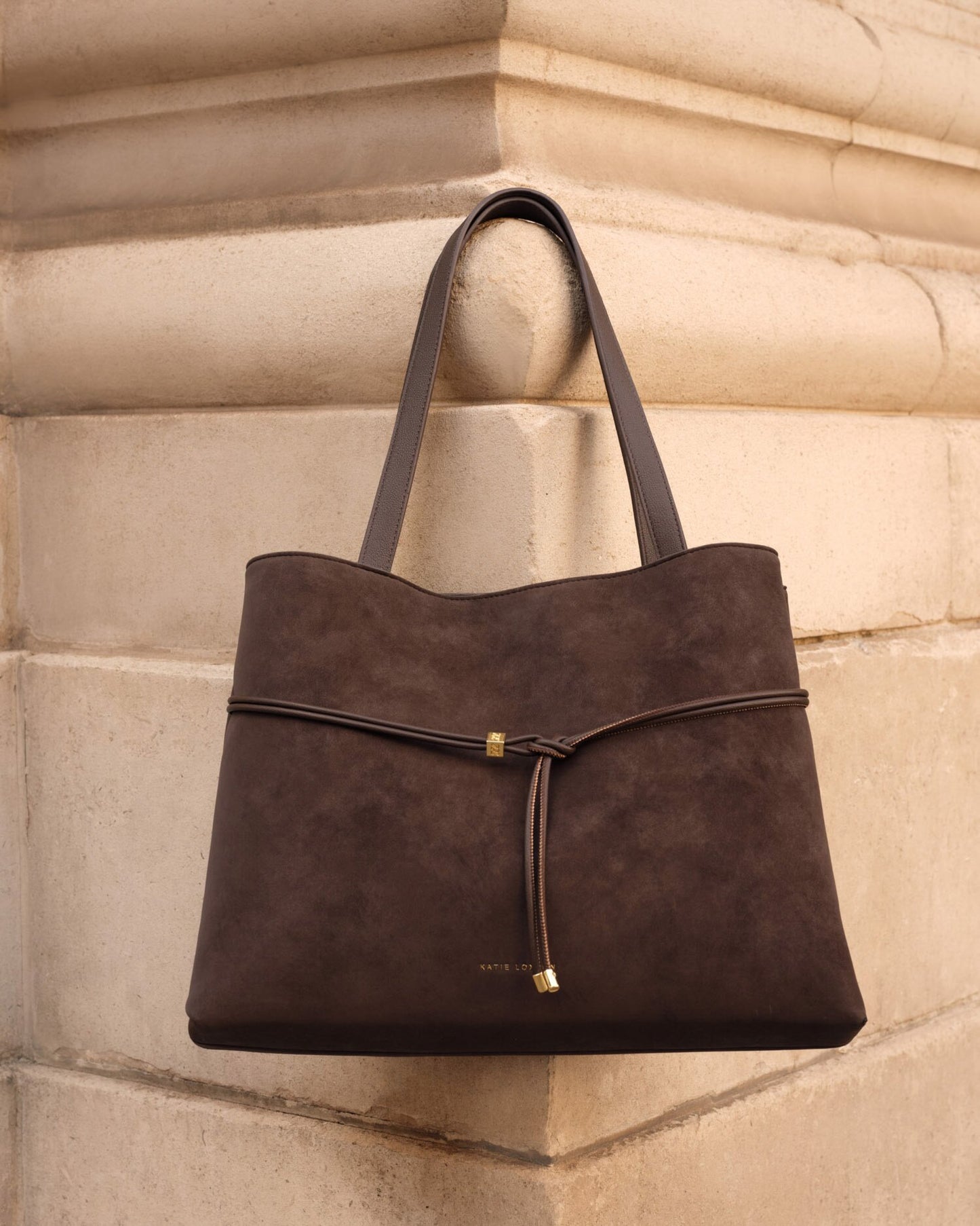 KATIE LOXTON - Brun stor veske