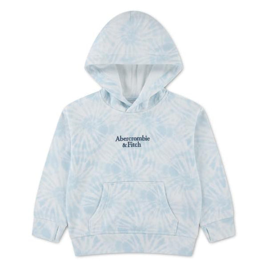 ABERCROMBIE & FITCH - Printed pullover - Blue fog