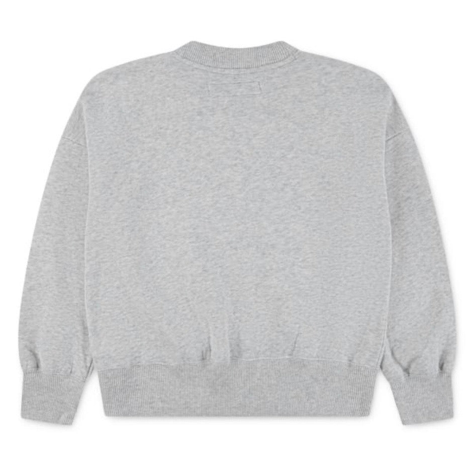 AFG I Heart Paris Crew - Light Grey Heather