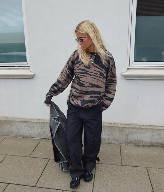 HUMBLE - LolaHBS Pullover - dark grey mel comb