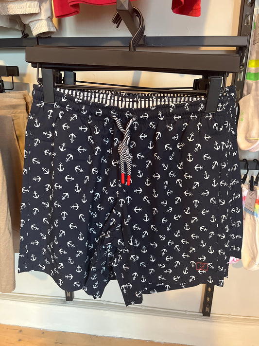 Rela swimshorts - Navy/white
