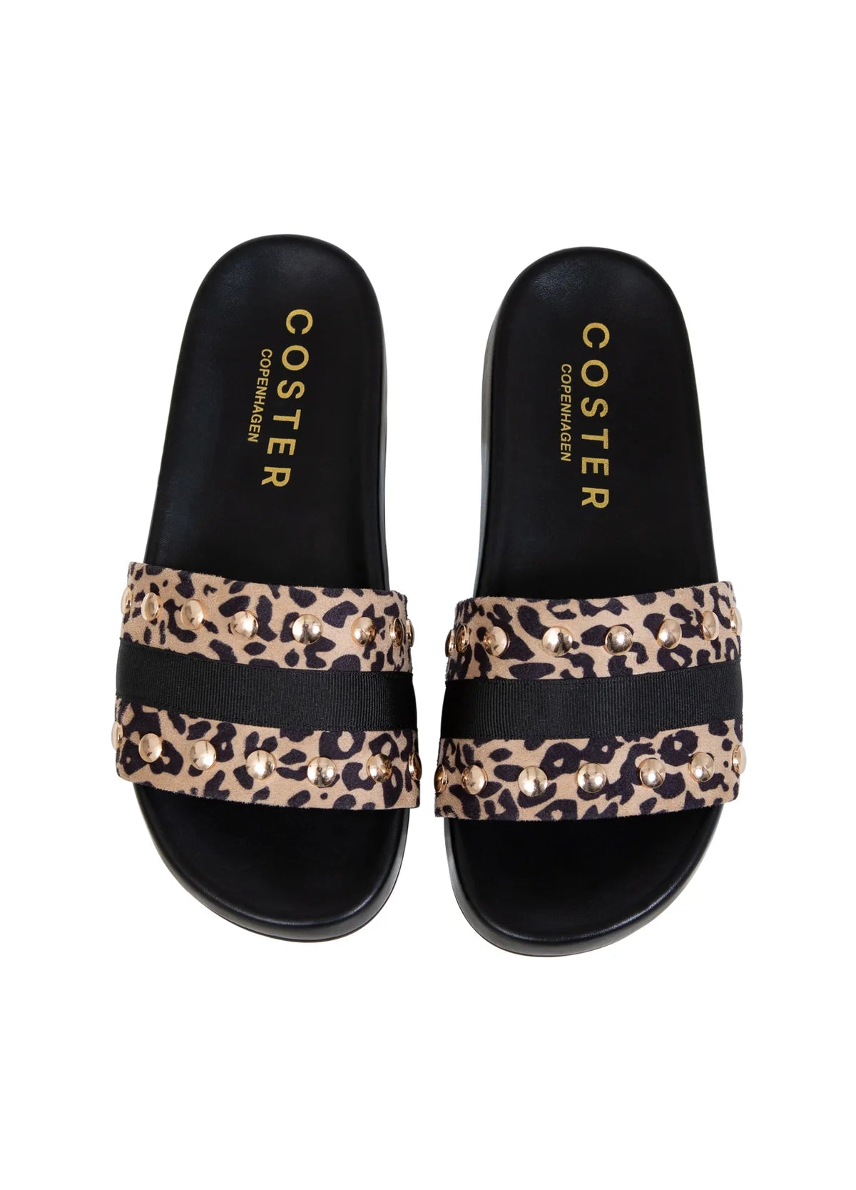 Leopard slippers