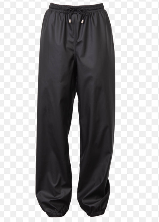 Regndråpe PU Pants - Sort