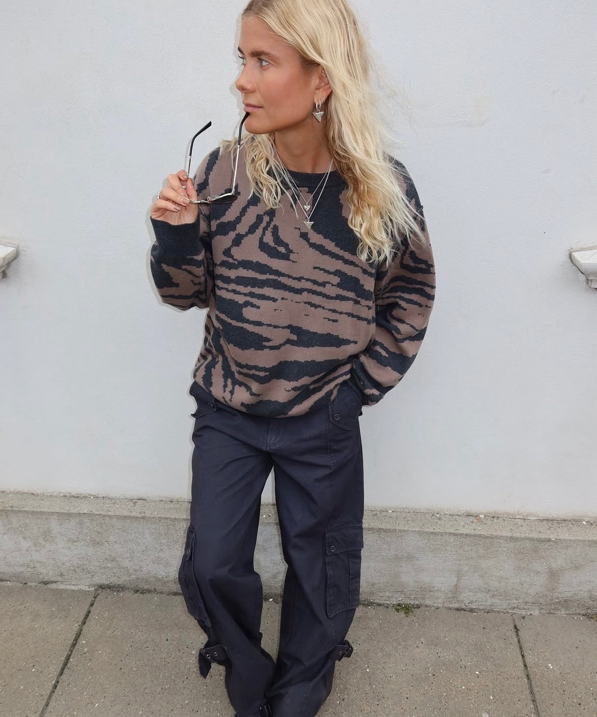 HUMBLE - LolaHBS Pullover - dark grey mel comb
