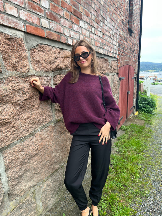 Gossia - AmeliaGO Sweater - Dark Plum