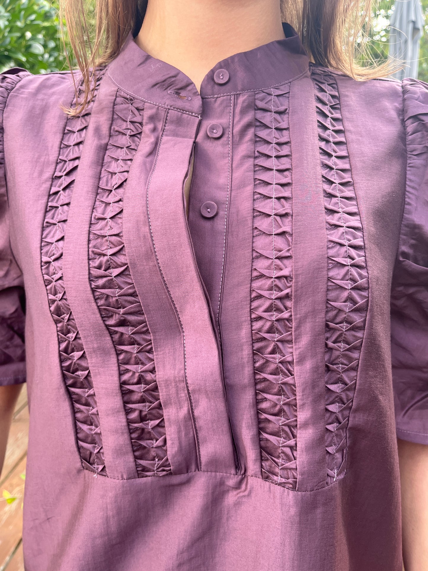 Gossia - AnnSofiGO Lull Blouse - Plum