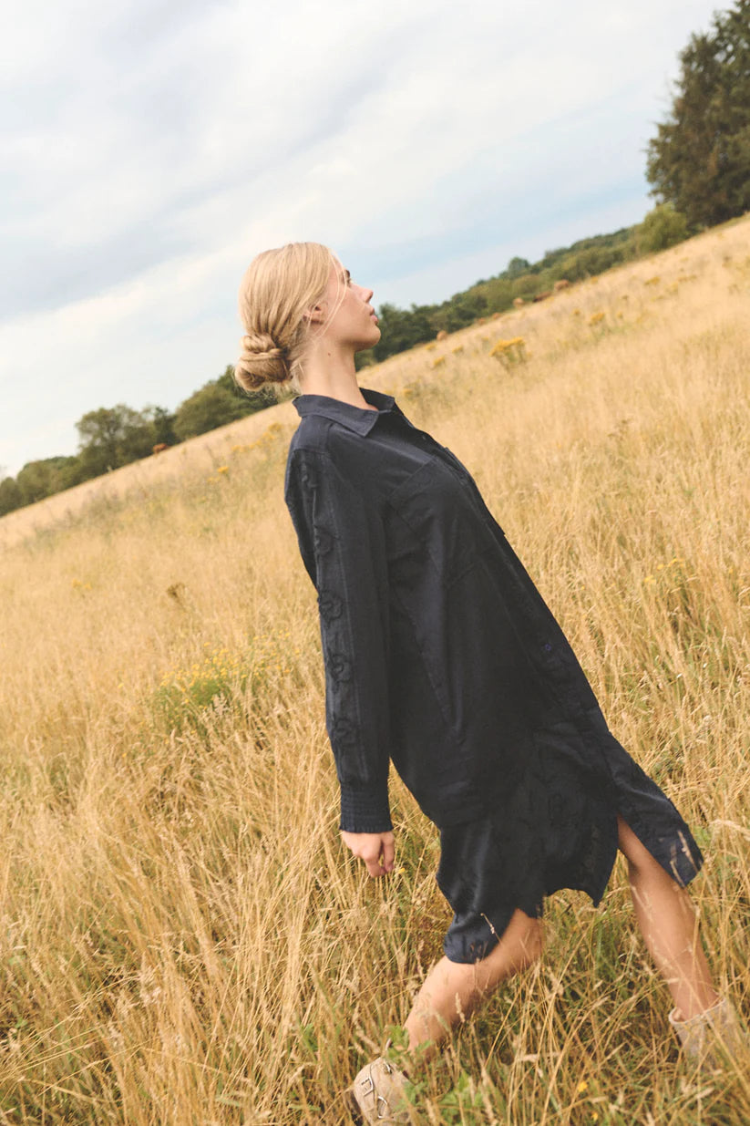HUMBLE - JADENAG DRESS - Navy