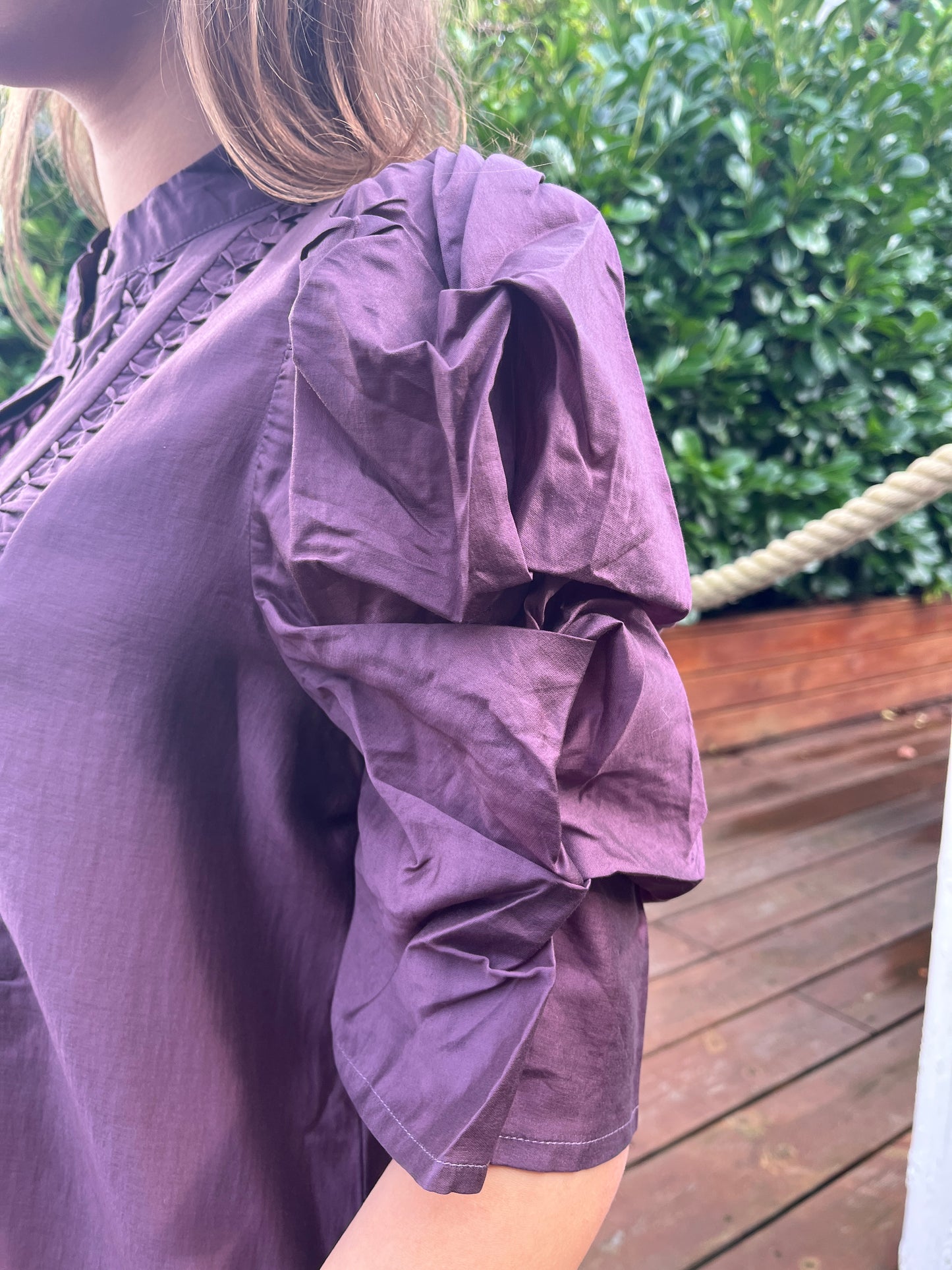 Gossia - AnnSofiGO Lull Blouse - Plum